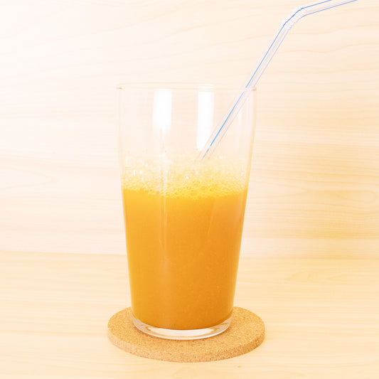 炭酸水で割って 飲む