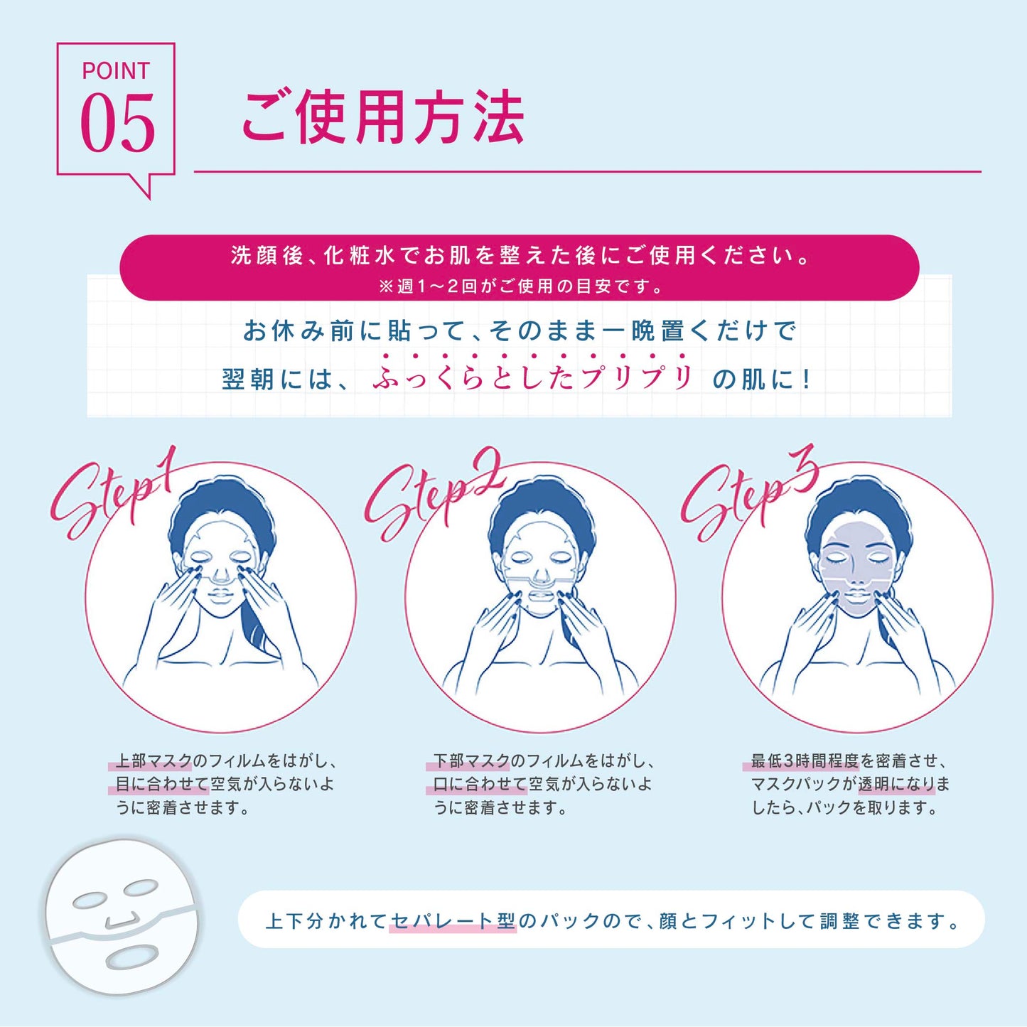 CHEERLIEF チアリーフ ハイドロコラーゲンリアルディープマスク 35g×4枚 毛穴ケア くすみ パック 保湿 韓国コスメ 水光肌 ナイトマスク コラーゲン シートマスク 敏感肌 乾燥肌 くすみ 目立ち毛穴 保湿 トーンアップ ハリ 弾力
